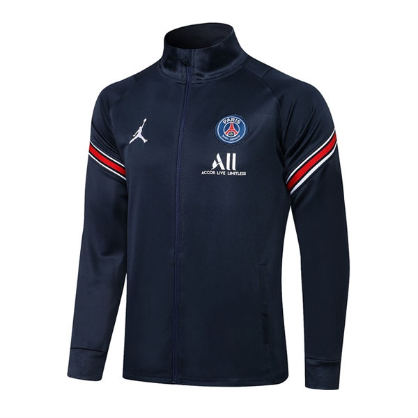 Sweatjacken Paris Saint Germain 2021-22 Blau